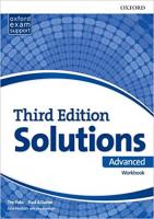 Solutions 3rd edition Advanced Workbook