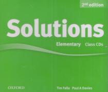 Solutions Elementary 2nd Edition: Class CDs