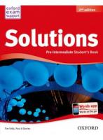 Solutions 2nd edition Pre-Intermediate Student's Book